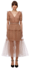 BRONX AND BANCO - Saba Midi Dress - Designer Dress hire