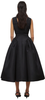 Self Portrait - Black Bow Midi Dress - Designer Dress hire