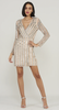 FROCK AND FRILL - Starlet Embellished Mini Dress - Designer Dress hire