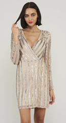 FROCK AND FRILL - Starlet Embellished Mini Dress - Designer Dress Hire
