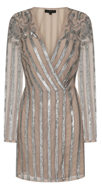 Starlet Embellished Mini Dress