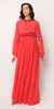 ANNE LOUISE - Rose Ruffle Dress - Designer Dress hire 