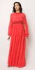 BCBGMAXAZRIA - Harper One Shoulder Ruffle Gown - Designer Dress hire 