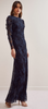 HALSTON HERITAGE - Boysenberry Dress - Designer Dress hire