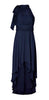 KIYONNA - Cara Velvet Wrap Dress - Designer Dress hire 