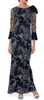 GINA BACCONI - Taryn Embroidery Maxi Dress - Designer Dress hire