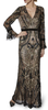 GINA BACCONI - Malissa Beaded Maxi Dress - Designer Dress hire