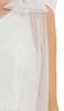GINA BACCONI - Akira Spot Tulle Maxi Dress White - Designer Dress hire