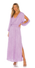 MISA - Plum Dress - Designer Dress hire 