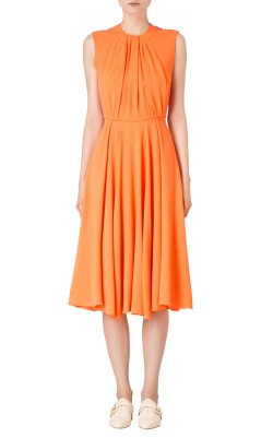 ROKSANDA ILINCIC - Orange Cocktail Dress - Designer Dress hire 