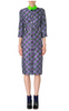 ROKSANDA ILINCIC - Checked Purple Dress - Designer Dress hire
