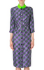 ROKSANDA ILINCIC - Checked Purple Dress - Designer Dress hire