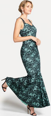 HOTSQUASH - Sweetheart Neckline Lace Gown - Designer Dress Hire