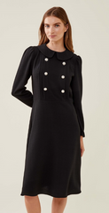 FINNERY - Jadey Black Dress - Designer Dress Hire