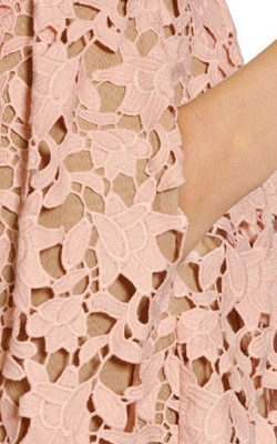 self portrait azaelea dress pink Self-Portrait Mini Azaelea Dress Hot Pink US2