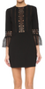 McQ ALEXANDER MCQUEEN - Fringe Peplum Dress - Designer Dress hire
