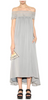 HOTSQUASH - V Sequin Gold Gown - Designer Dress hire 