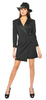 3.1 PHILLIP LIM - Sleeveless Tuxedo Dress - Designer Dress hire 