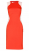 VICTORIA BECKHAM - Red Cady Dress - Designer Dress hire 