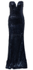 BY THE WAY - Norah Ruched Maxi Dress - Designer Dress hire 