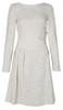 GINA BACCONI - Akira Spot Tulle Maxi Dress White - Designer Dress hire 