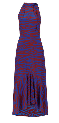 WHISTLES - Peria Tiger Print Silk Dress - Designer Dress hire 