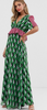 GHOST - Meryl Dress Smudge Botanics - Designer Dress hire 