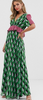 BEULAH - Sabitri Red Roses Dress - Designer Dress hire