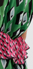 TWISTED WUNDER - Green Geo Print Maxi - Designer Dress hire