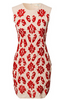 GHOST - Iris Dress Red Poppy - Designer Dress hire 