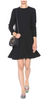 VICTORIA BECKHAM - Flirty Ruffle Mini Dress - Designer Dress hire