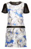 GINA BACCONI - Clarabelle Lace Dress Blue - Designer Dress hire