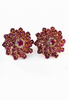 ANTON HEUNIS - Crystal Cluster Earrings - Designer Dress hire 