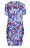 GINA BACCONI - Clarabelle Lace Dress Blue - Designer Dress hire