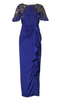 AMANDA WAKELEY - Niara Scuba Gown Sand - Designer Dress hire