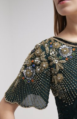 Virgos lounge gold sequin dress outlet