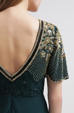 VIRGOS LOUNGE - Millie Green Cocktail Dress - Designer Dress hire 