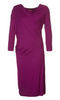 Vivienne Westwood Anglomania - Purple Draped Dress - Designer Dress hire