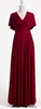 ADRIANNA PAPELL - Night Plum Floral Gown - Designer Dress hire