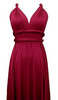 WILLOW & PEARL - Willow Multiway Claret Dress - Designer Dress hire