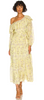 HOTSQUASH - Silky Silver Cowl Gown - Designer Dress hire 