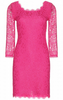 GINA BACCONI - Clarabelle Lace Dress Blue - Designer Dress hire