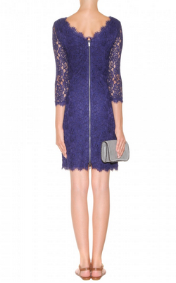 diane von furstenberg zarita lace dress navy NWT Diane Von Furstenberg DVF Zarita Dress