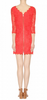 DIANE VON FURSTENBERG - Zarita Lace Dress Red - Designer Dress hire