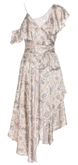 Zimmermann wrap dress hire shop