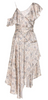 McQ ALEXANDER MCQUEEN - Fringe Peplum Dress - Designer Dress hire