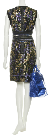 MARC JACOBS - Brocade Cotton Dress - Designer Dress hire 