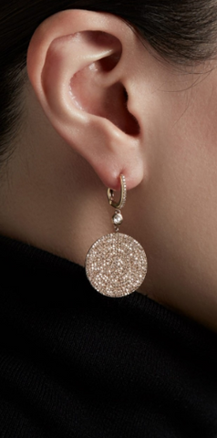 ASTLEY CLARKE - Icon Diamond Earrings - Designer Dress hire 
