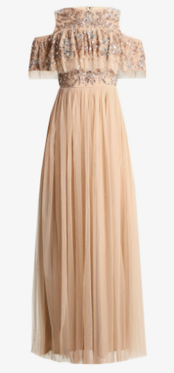 Maya cold 2024 shoulder maxi dress