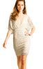 AMANDA WAKELEY - Niara Scuba Gown Sand - Designer Dress hire